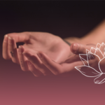 Self-Reiki Energy Healing Person Holding Hands Out